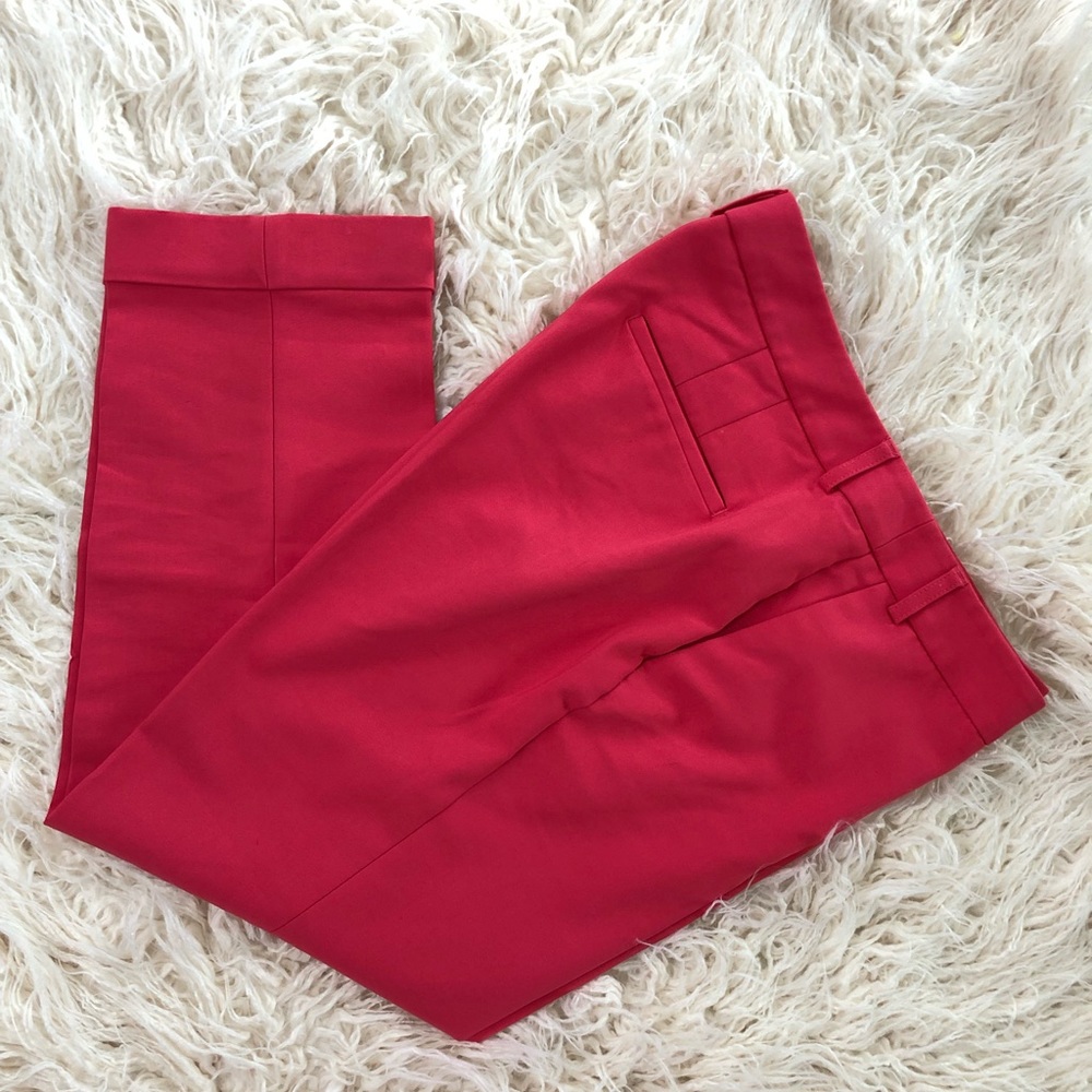 Magenta/Pink Express Editor Slacks